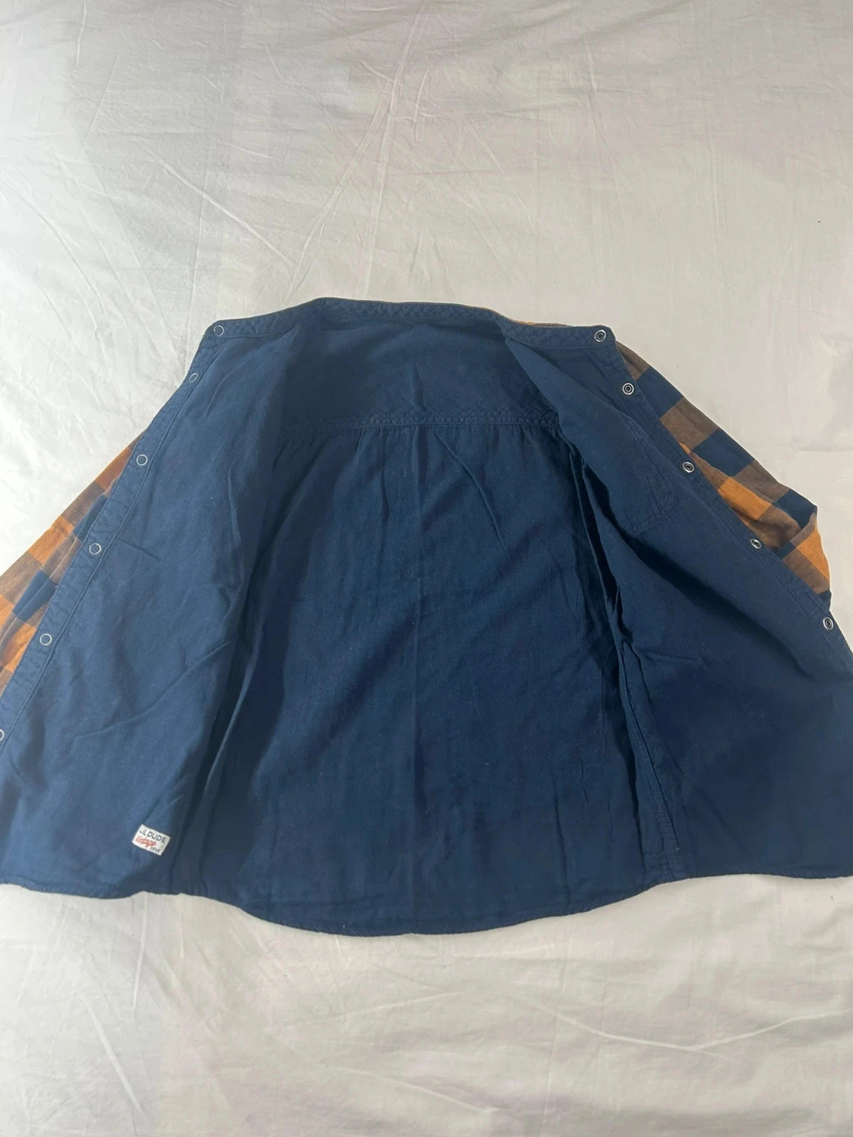 Vintage lil dude reversible plaid shirt – photo 5